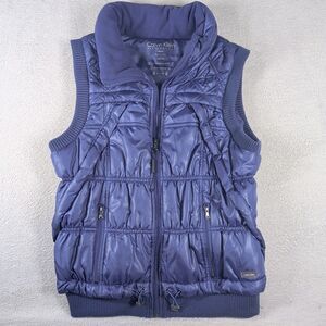 Calvin Klein Performance Puffer Vest Women's Medium Puffer Quick Dry Pockets